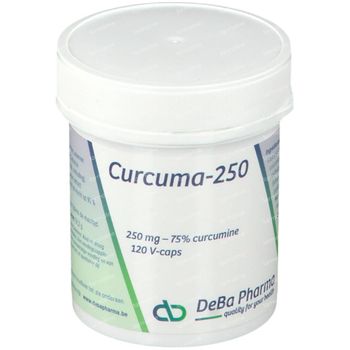 Deba Curcuma 250mg 120 capsules