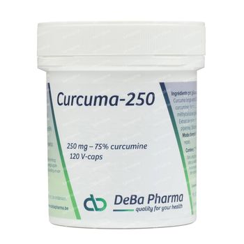 Deba Curcuma 250mg 120 capsules