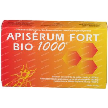 Apiserum Forte Bio 5ml 1000mg 24 ampoules