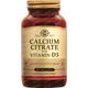 Solgar Calcium Citrate Vitamin D-3 60 tabletten