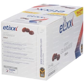 Etixx Sport Gummies Cola 12x40 g