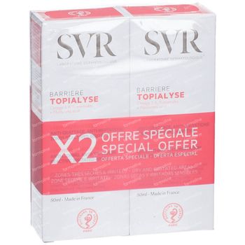 SVR Topialyse Crème Barriere Duo 100 ml tube