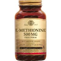 Solgar L-Methionin 500 mg 30 kapseln