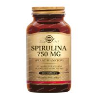 Solgar Spirulina 750mg 100 tabletten