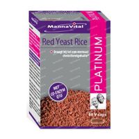 Mannavital Rode Gist Rijst Platinum 60  capsules