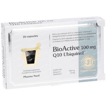 Pharma Nord BioActive Q10 100mg 20 capsules