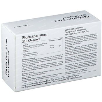 Pharma Nord BioActive Q10 50mg 150 capsules