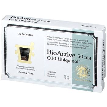 Pharma Nord BioActive Q10 50mg 20 capsules