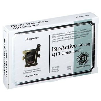 Pharma Nord BioActive Q10 50mg 20 capsules