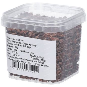 Super Aliments Cacao NIBS Bio 110 g
