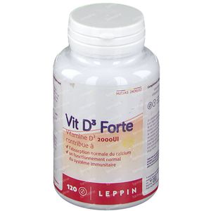 Lepivits Vitamine D3 Forte 120 comprimés