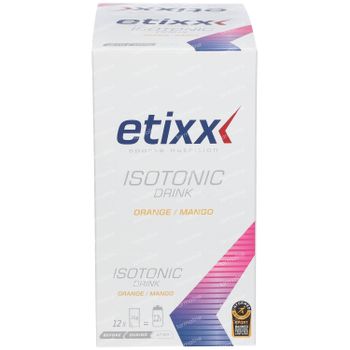 Etixx Isotonic Orange/Mangue 12x35 g