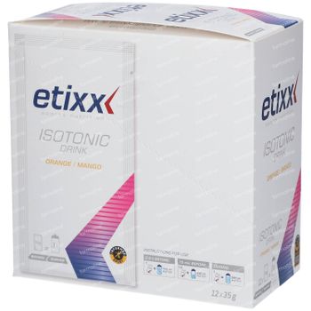 Etixx Isotonic Sinaas/Mango 12x35 g