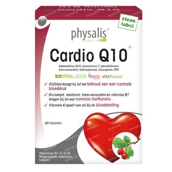 Physalis Cardio Q10 60 comprimés