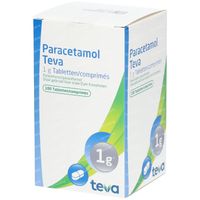 Paracetamol Teva 1g 100 tabletten