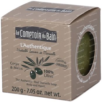Le Comptoir du Bain Traditionele Marseillezeep Olijf 200 g