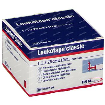 Leukotape® Classic 10 m x 3,75cm Rouge 09317-00 1 pièce