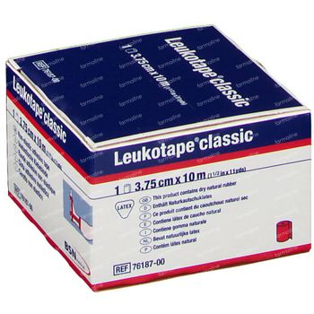 Leukotape® Classic 10 m x 3,75cm Rouge 09317-00 1 pièce