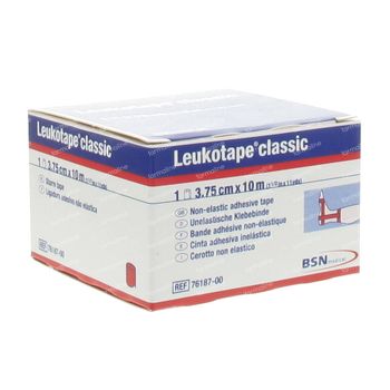 Leukotape® Classic 10 m x 3,75cm Rouge 09317-00 1 pièce
