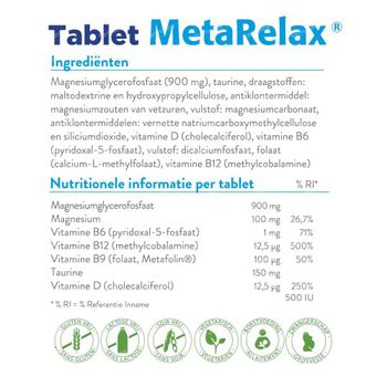 MetaRelax 90 tabletten