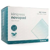 Klinion Novopad Absorb Kompres 10x10cm 175061 100 st