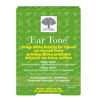 New Nordic Ear Tone 30 comprimés