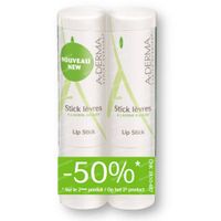 A-Derma Stick Für Die Lippen Mit Hafermilch Duo 2x4 g