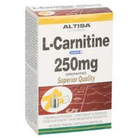 Altisa L-Carnitine 250 mg 60 tabletten