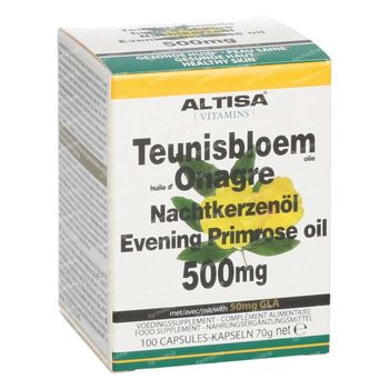 Altisa Teunisbloemolie 500 mg 100 capsules