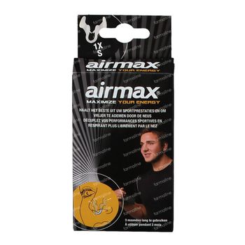 Airmax Sport Dilatateur Nasal Small Transparent 1 st