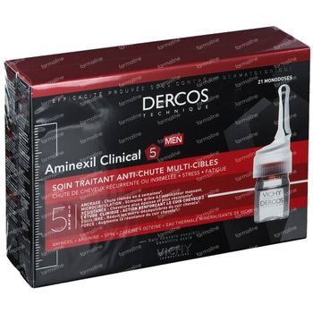 Vichy Dercos Aminexil Clinical 5 Man 21 ampoules