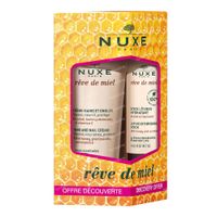 Nuxe Rêve de Miel Hand- & Nägelcreme + Feuchtigkeitsspendende Lippenbalsam 1 shaker