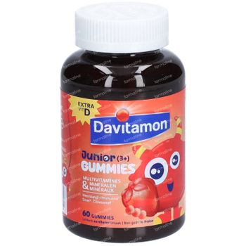 Davitamon Junior Gummies Aardbei 60 st