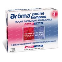 Arôma Poche Thermique Chaud-Froid + Housse 11x15cm 1 st