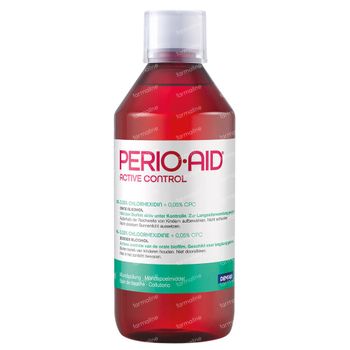 Perio-Aid Active Control mondspoelmiddel 0.05% CHX 500 ml