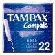 Tampax Compak Light 22 pièces