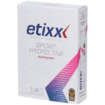 Etixx Sport Hydro Tab Raspberry 45 comprimés