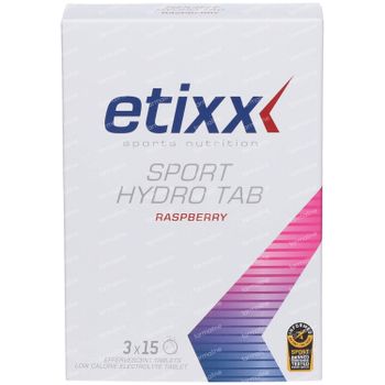 Etixx Sport Hydro Tab Raspberry 45 comprimés