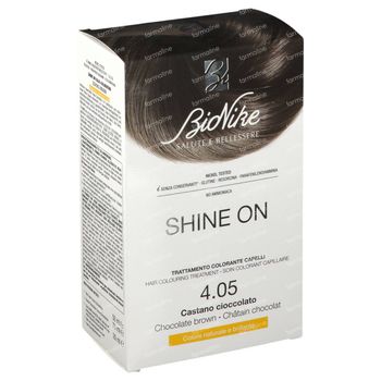 Bionike Shine On Haarverf en Verzorging 4.05 Chocoladebruin 1 set