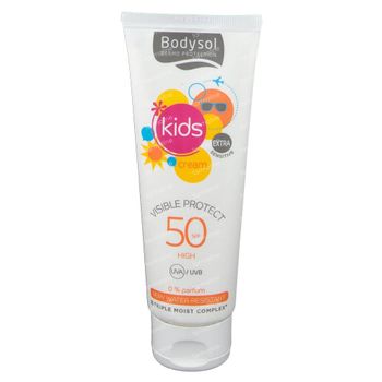 Bodysol Crème Solaire Visiprotect Enfants SPF50 125 ml