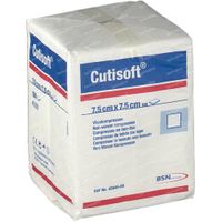 Cutisoft Coton Non Stérile 7,5x7,5cm 100 st