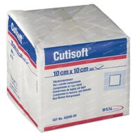Cutisoft Non Stérile 10x10cm 100 st