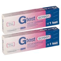 G Test Screen Schwangerschafttest Duo 1+1 GRATIS 1+1 st