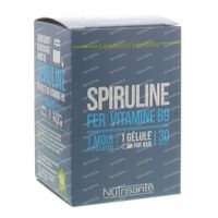 Les Nutri'sentiels Spiruline Bio 30 gélules souples