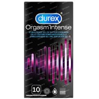 Durex® Orgasm' Intense Préservatifs 10 préservatifs