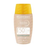 Bioderma Photoderm Nude Touch Gemengde tot Vette Huid Ultra Light SPF50+ 40 ml