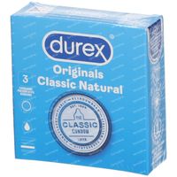 Durex  Classic Natural 3 st