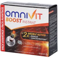 Omnivit Boost Instant 16 + 4 Flakons GRATIS 20x15 ml flakons