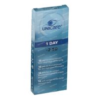 Unicare Tageslinsen -2.50 10 st