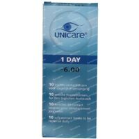 Unicare Tageslinsen -6.00 10 st